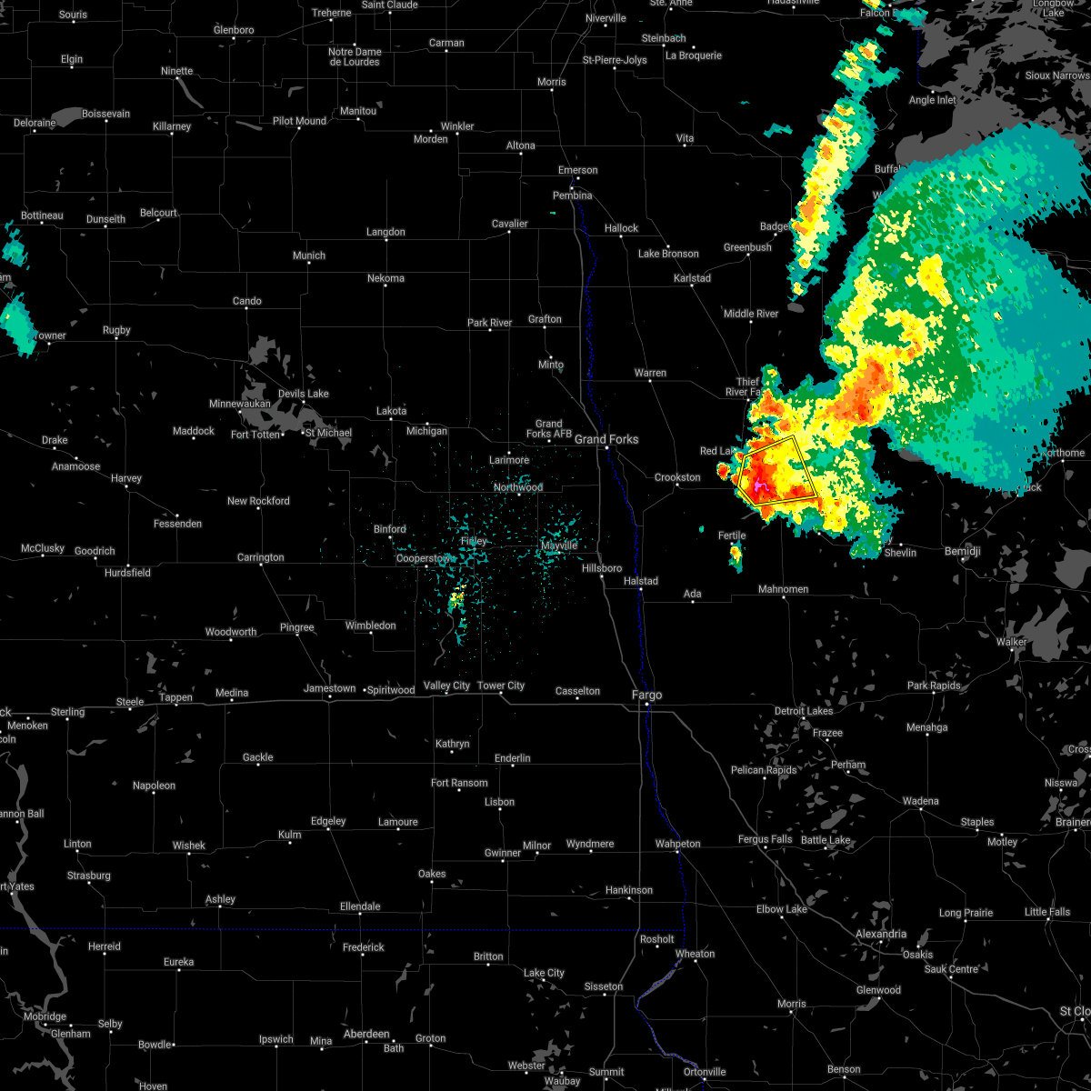 Interactive Hail Maps Hail Map for Oklee, MN