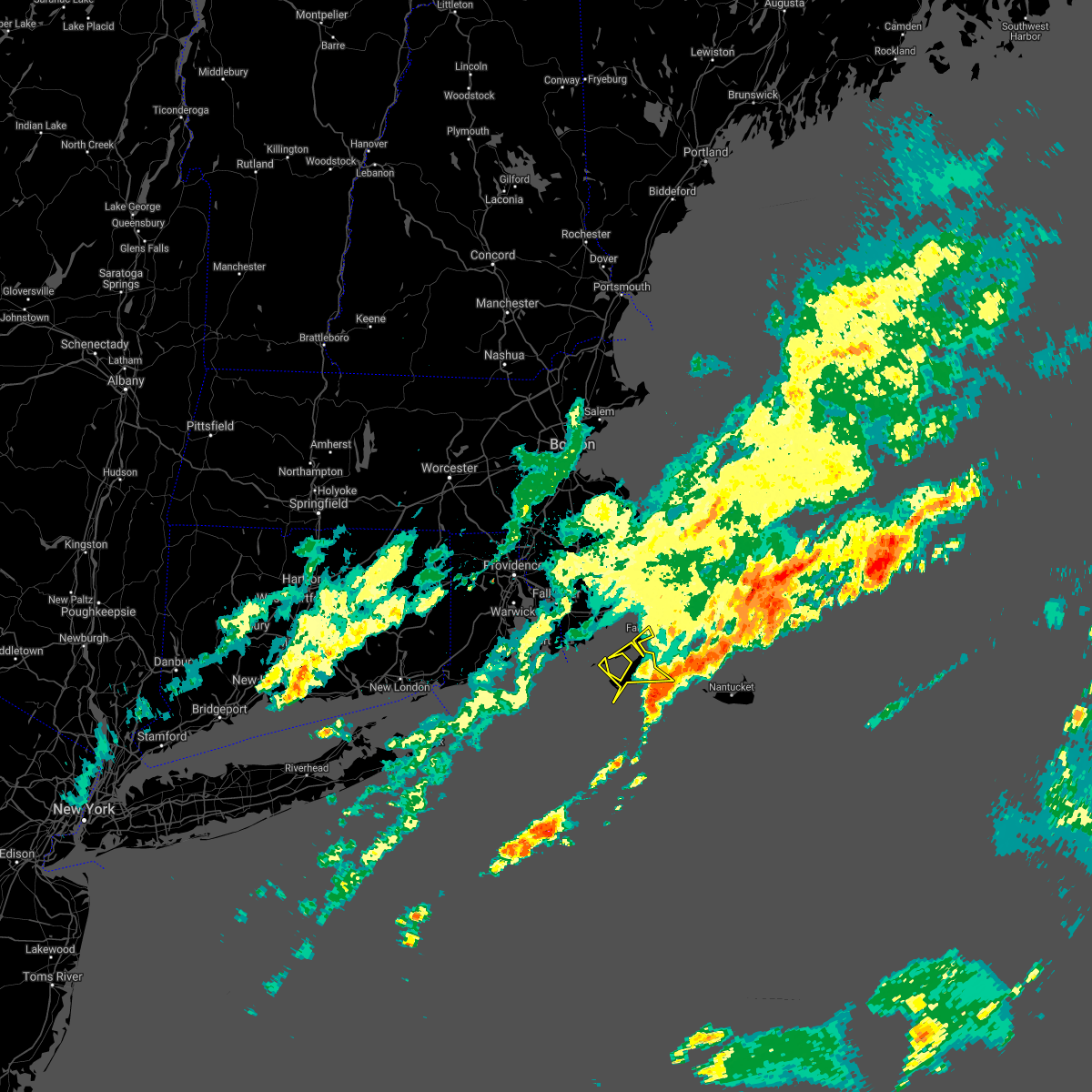 Interactive Hail Maps Hail Map for Vineyard Haven, MA