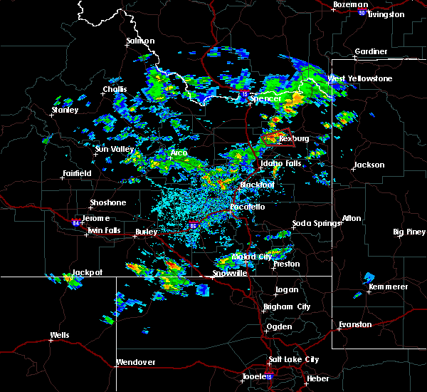 Interactive Hail Maps Hail Map for St. Anthony, ID