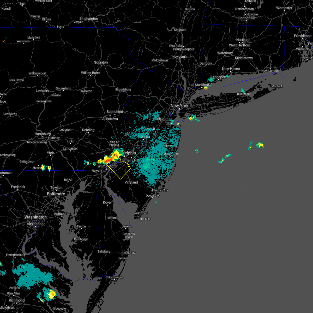 Interactive Hail Maps Hail Map for Woodstown, NJ