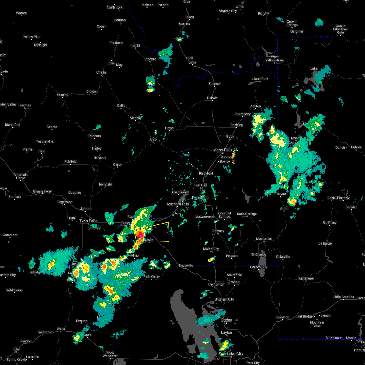 Interactive Hail Maps Hail Map for Albion, ID