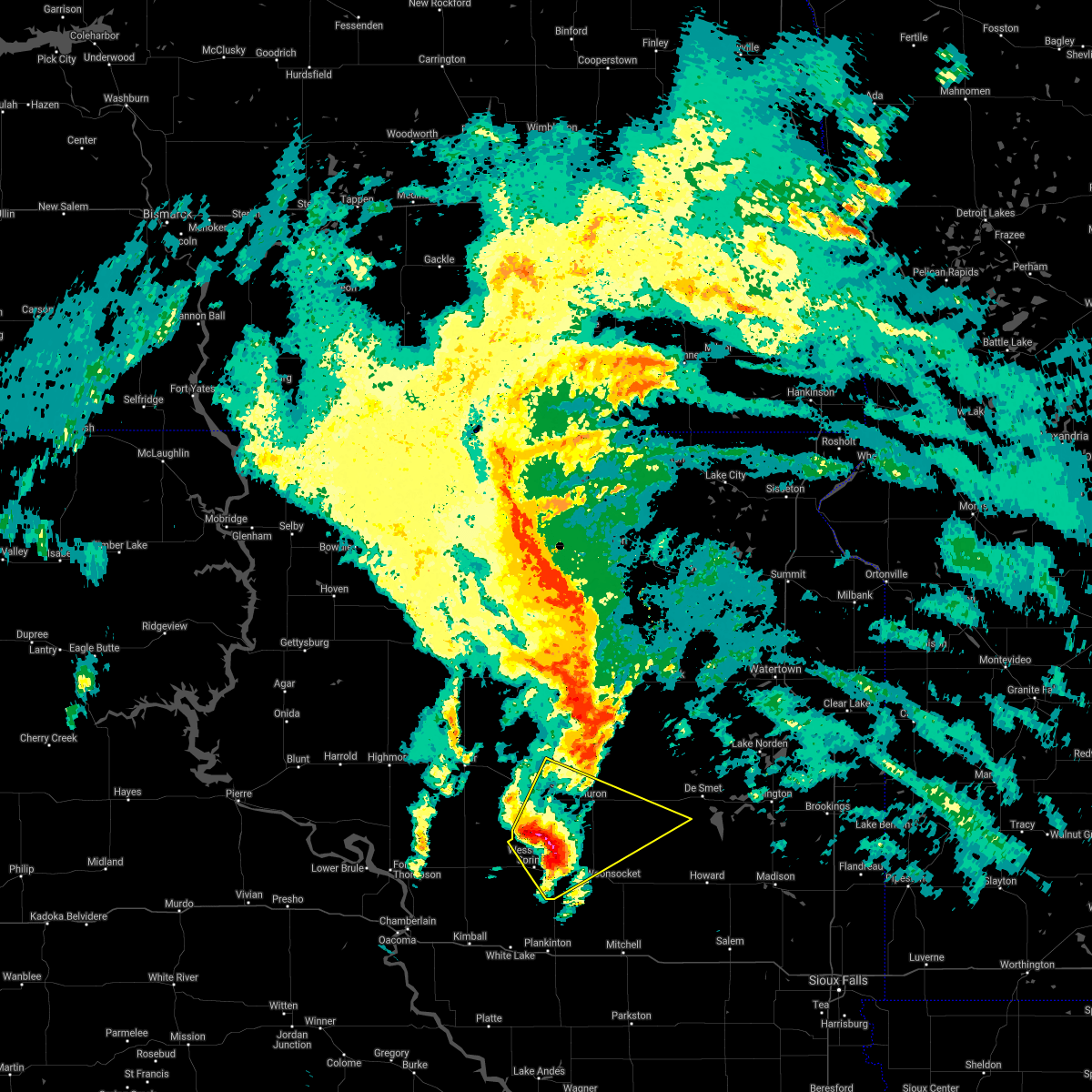 Interactive Hail Maps Hail Map for Alpena, SD