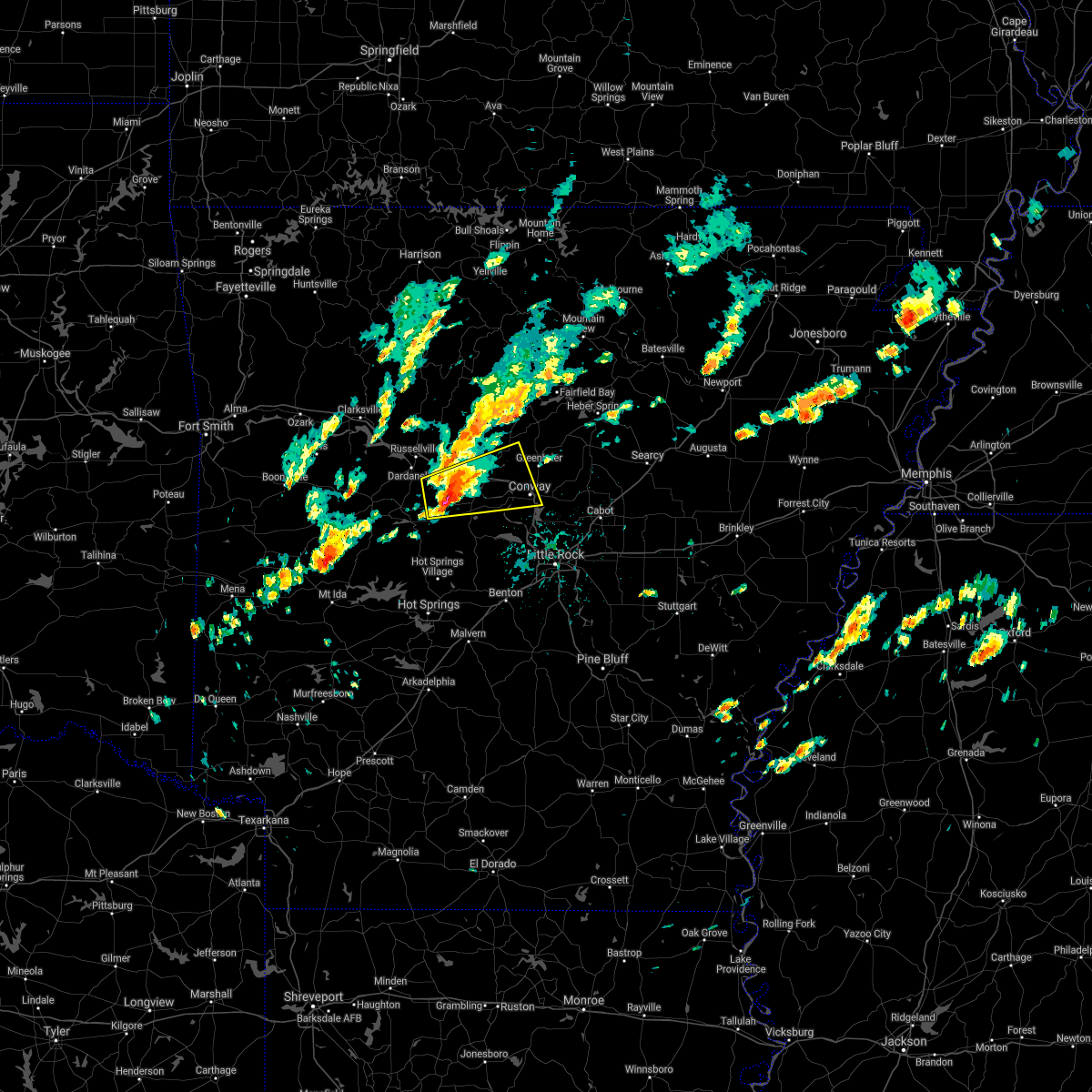 Interactive Hail Maps Hail Map for Perryville, AR