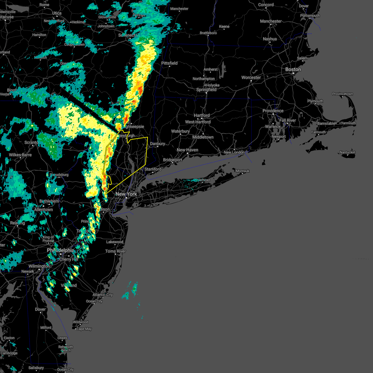 Interactive Hail Maps Hail Map for Upper Saddle River, NJ