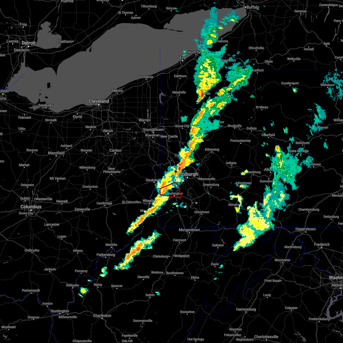 Interactive Hail Maps Hail Map for McDonald, PA