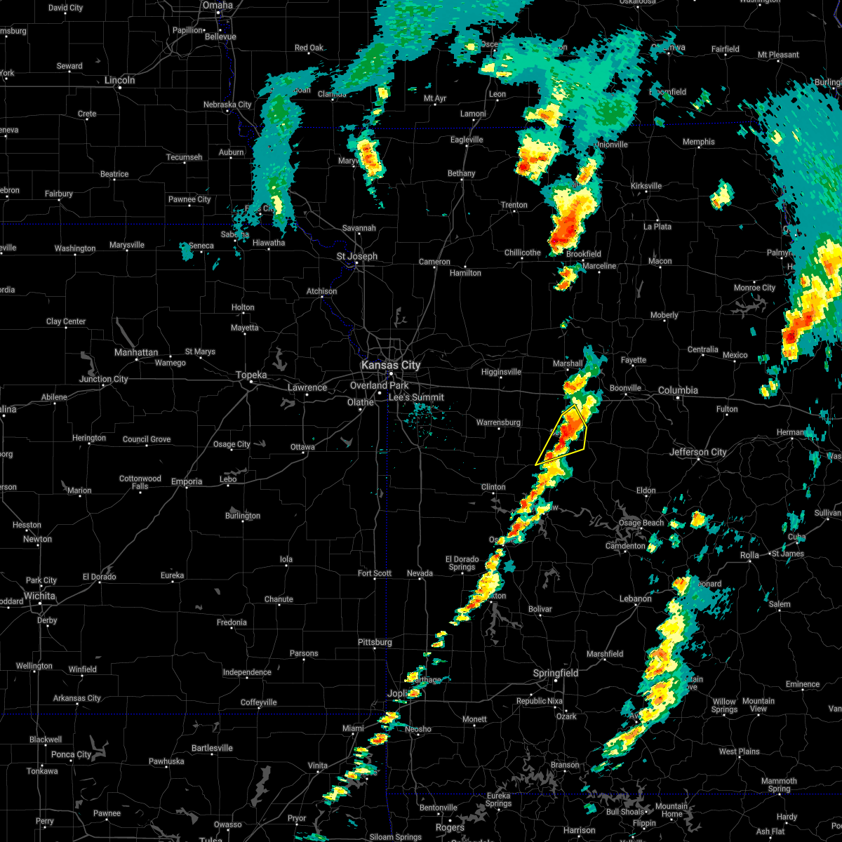 Interactive Hail Maps Hail Map for Smithton, MO