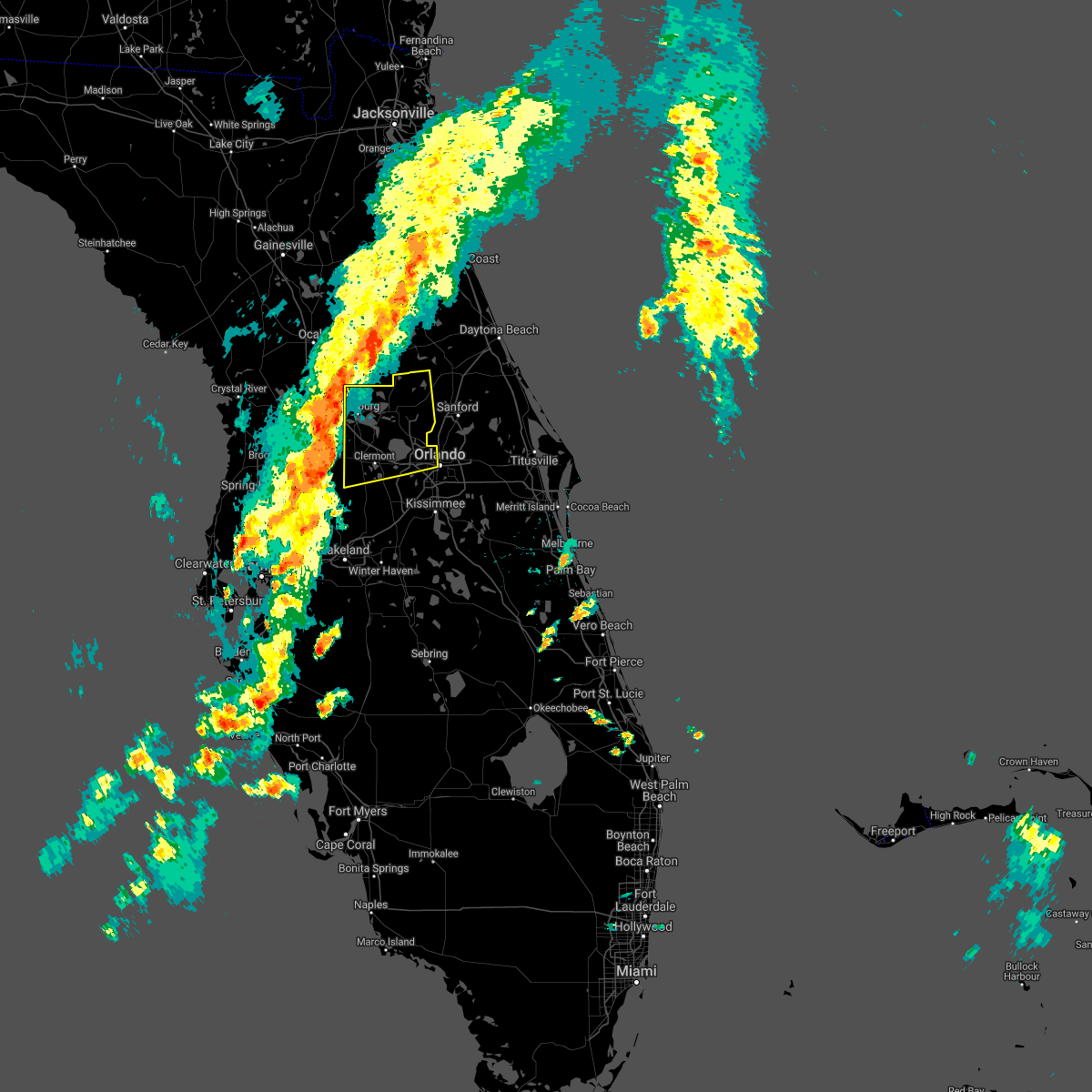 Interactive Hail Maps Hail Map for Okahumpka, FL