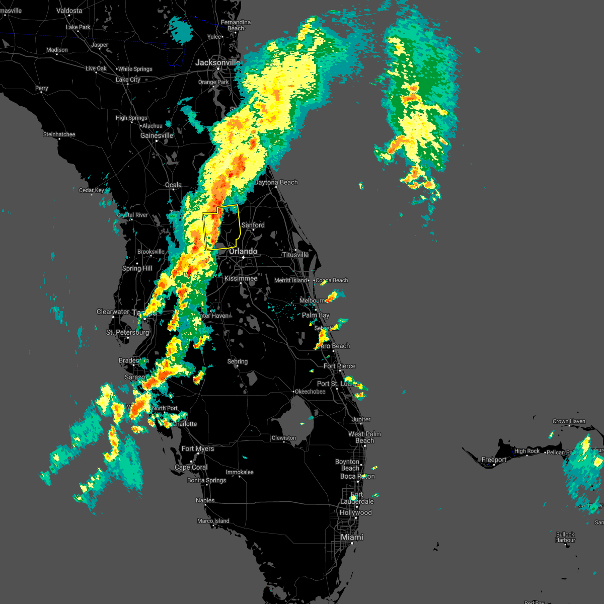 Interactive Hail Maps Hail Map for Mount Dora, FL