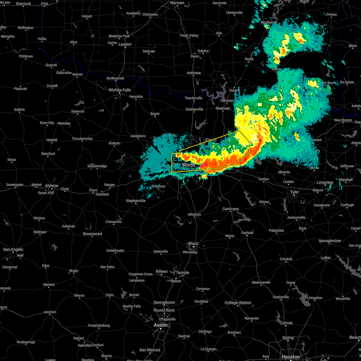 Interactive Hail Maps Hail Map for Garland, TX
