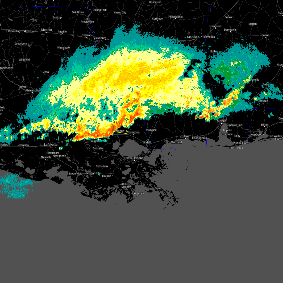 Interactive Hail Maps Hail Map for Tickfaw, LA