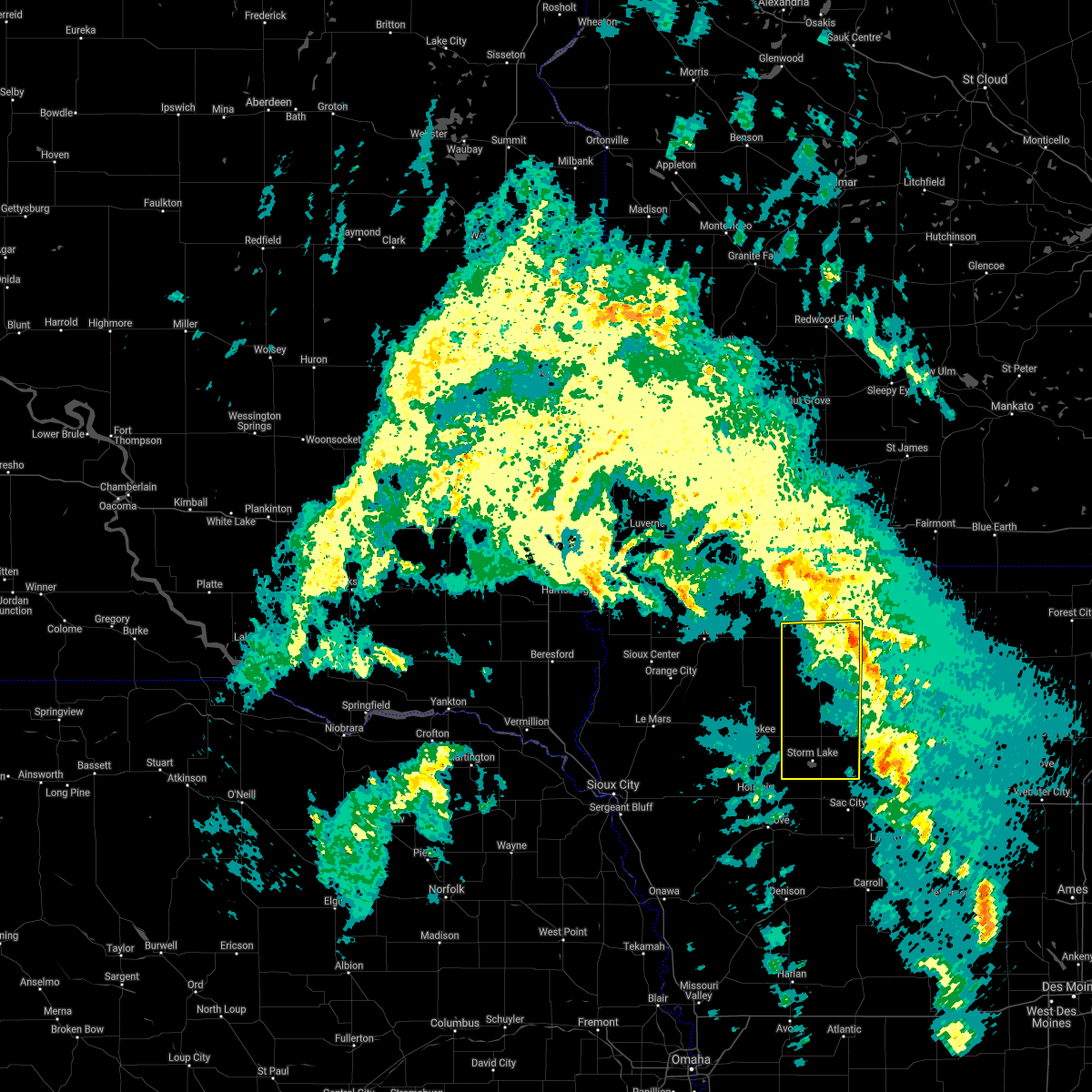 Interactive Hail Maps Hail Map for Newell, IA