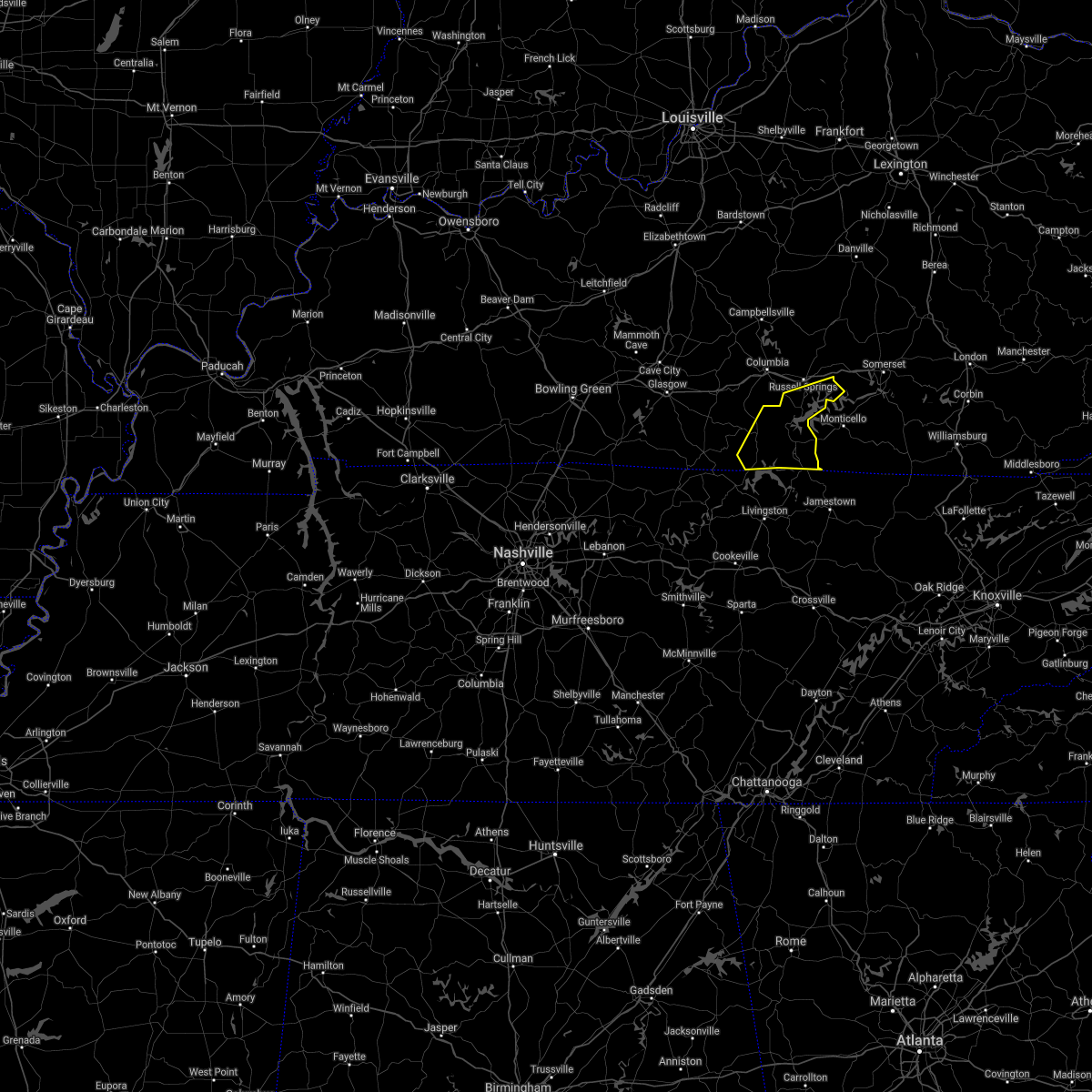 Interactive Hail Maps Hail Map for Burkesville, KY