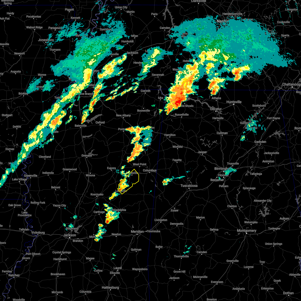 Interactive Hail Maps Hail Map for Sturgis, MS