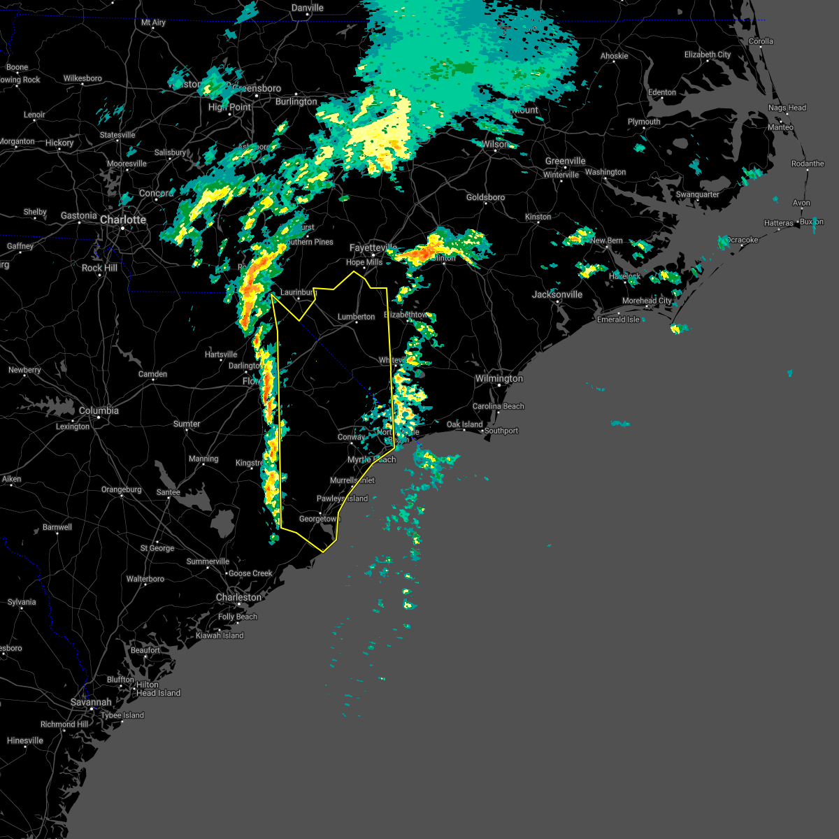 Interactive Hail Maps Hail Map for Murrells Inlet, SC