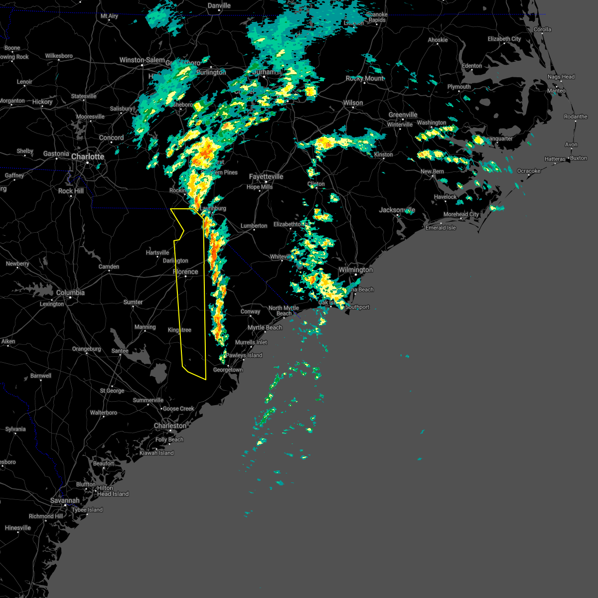 Interactive Hail Maps Hail Map for Pamplico, SC