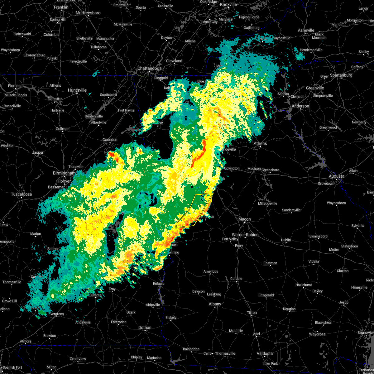 Interactive Hail Maps Hail Map for Griffin, GA