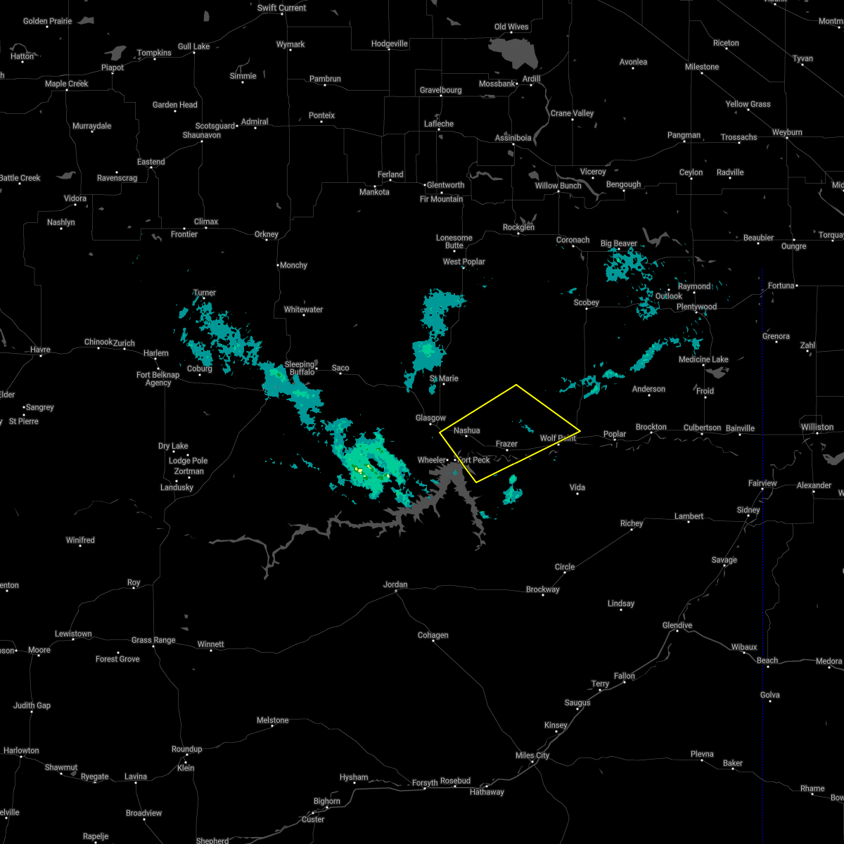 Interactive Hail Maps Hail Map for Wolf Point, MT