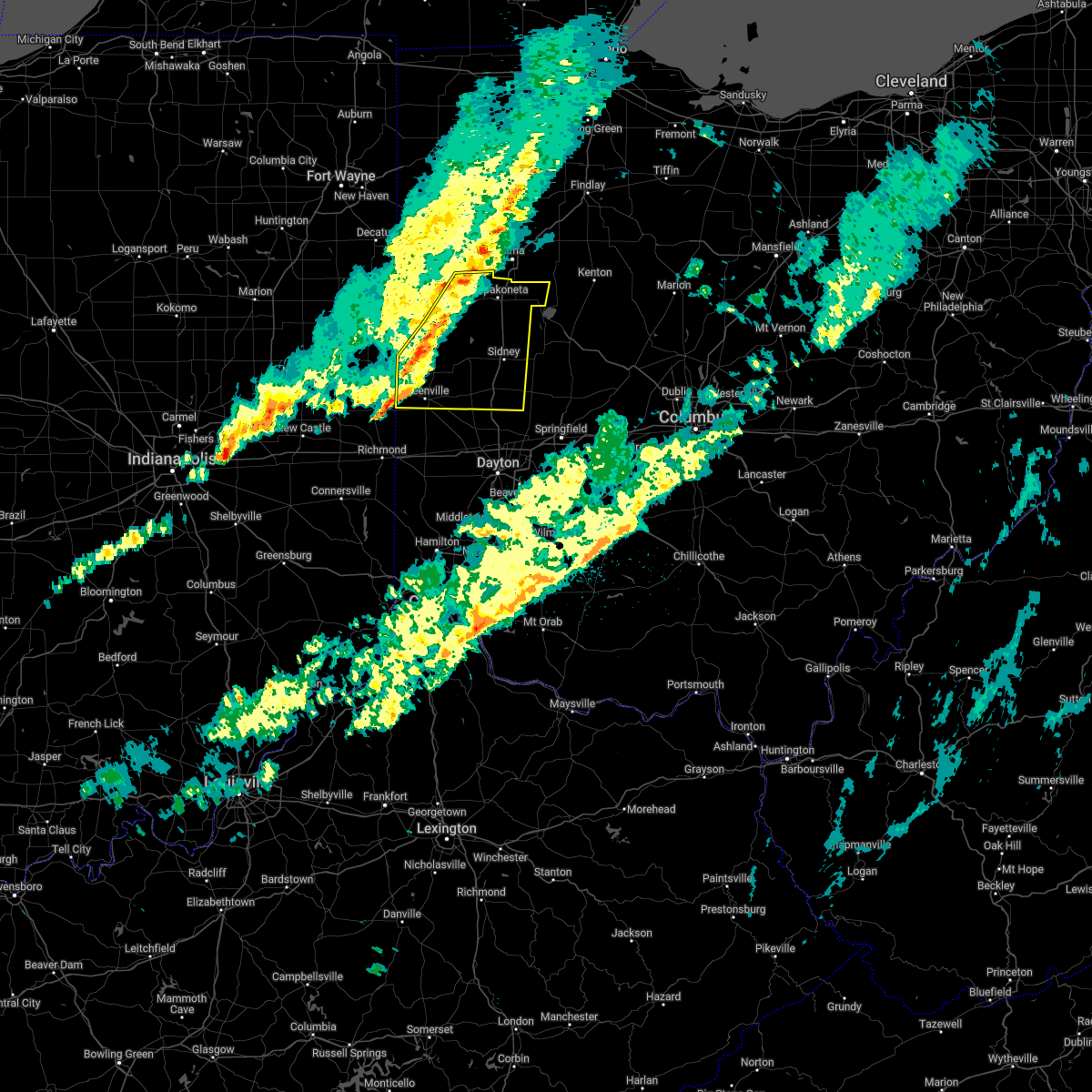 Interactive Hail Maps Hail Map for Greenville, OH