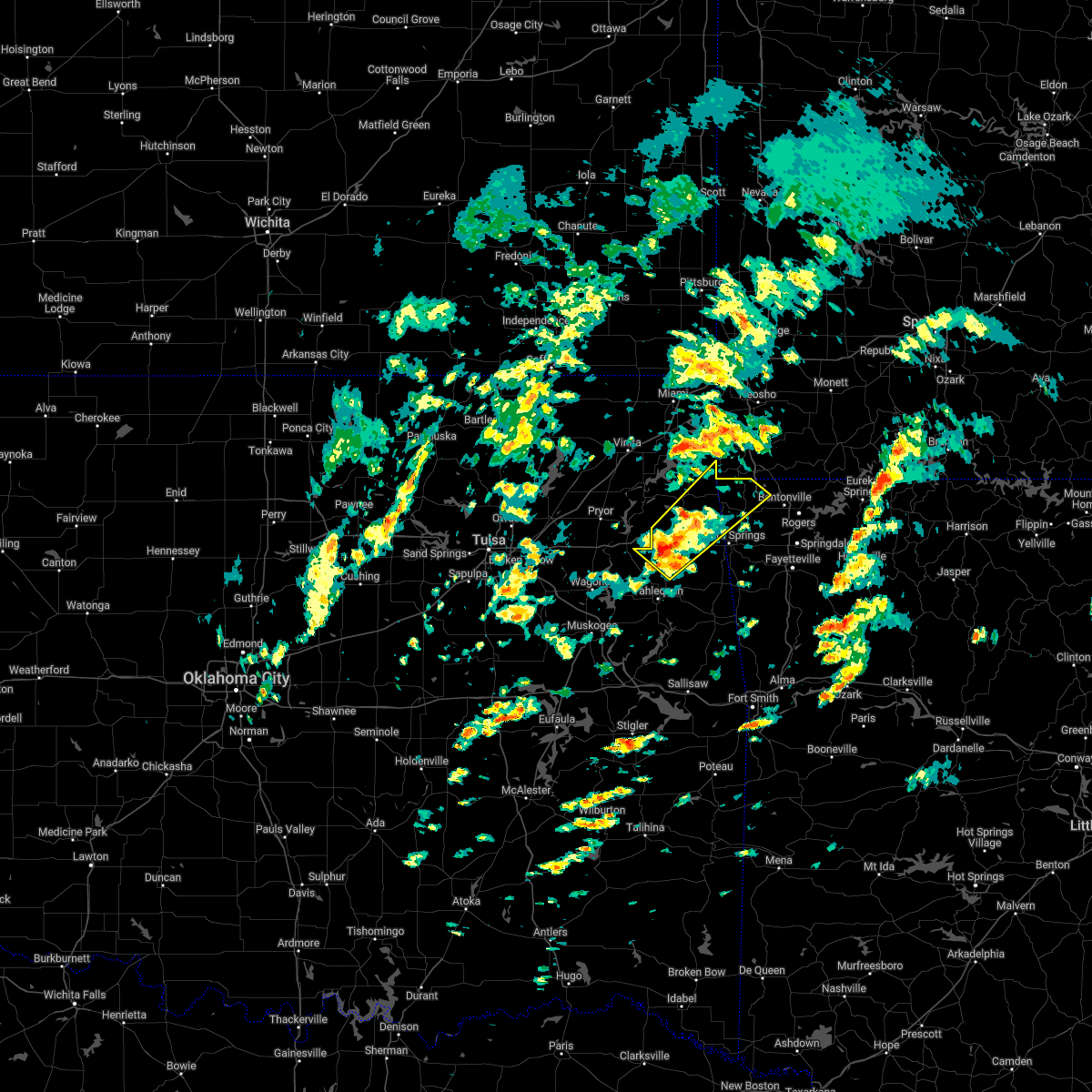 Interactive Hail Maps Hail Map for Gravette, AR