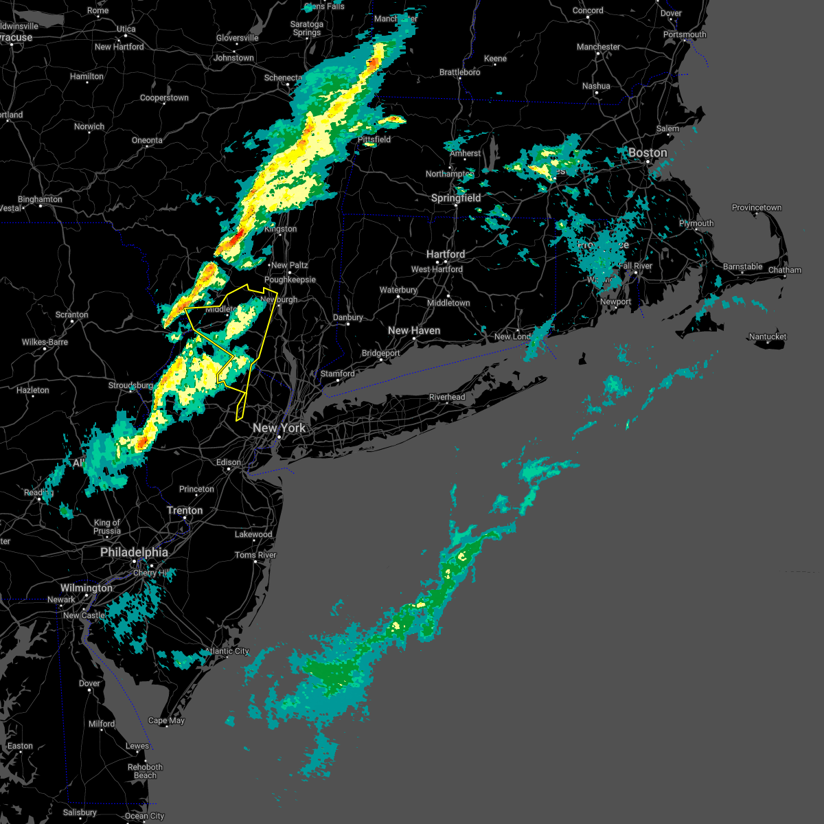Interactive Hail Maps Hail Map for Goshen, NY