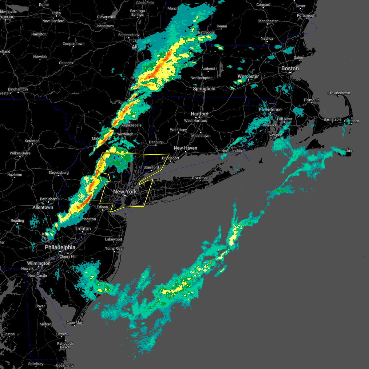 Interactive Hail Maps Hail Map for Upper Saddle River, NJ