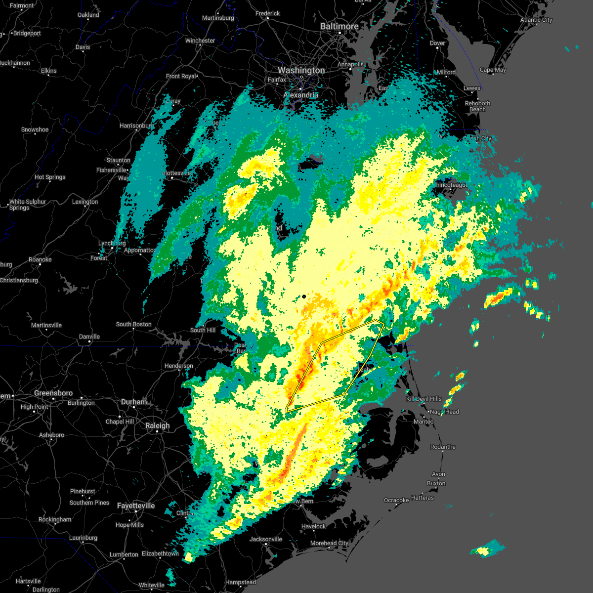 Interactive Hail Maps Hail Map for Hertford, NC