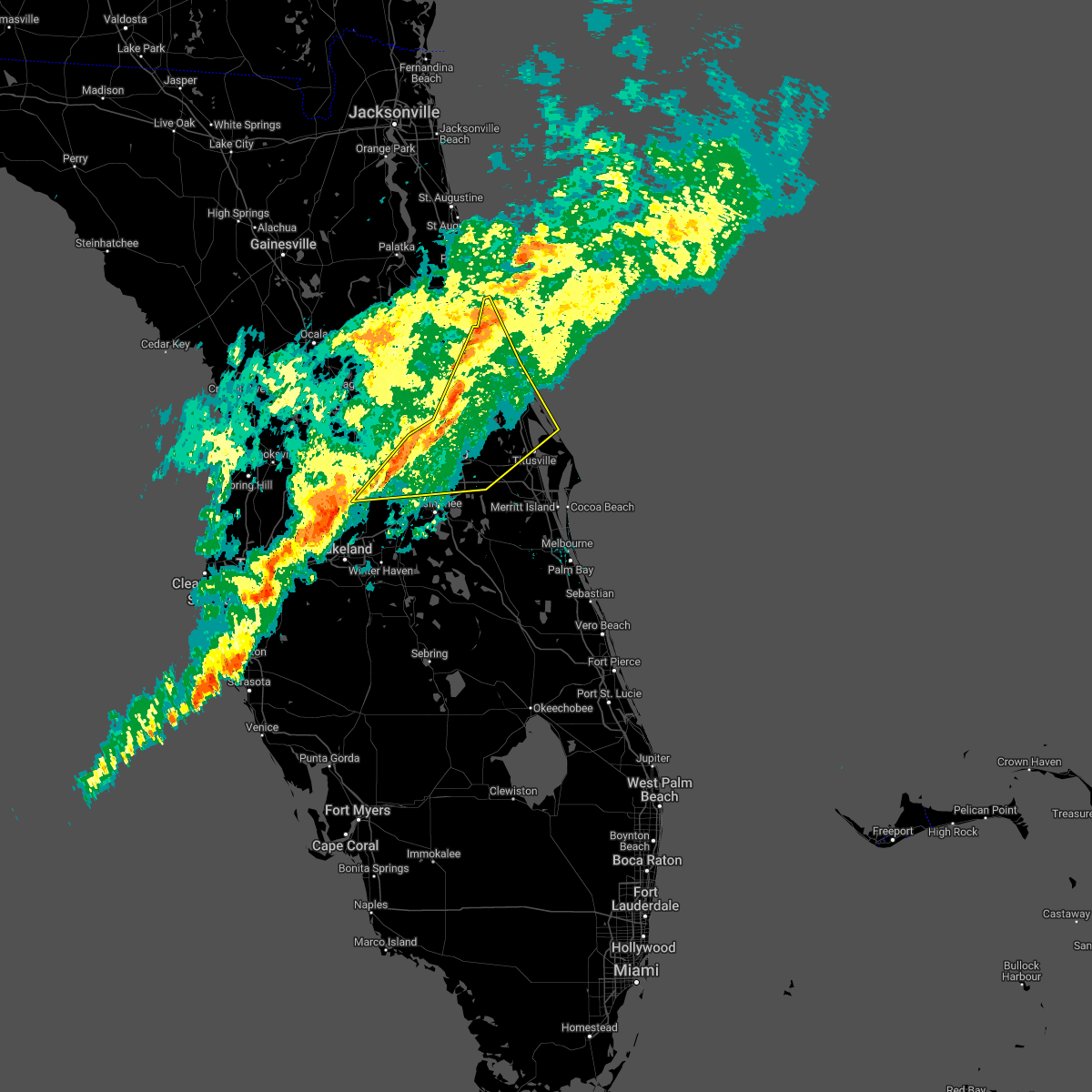Interactive Hail Maps Hail Map for Holly Hill, FL