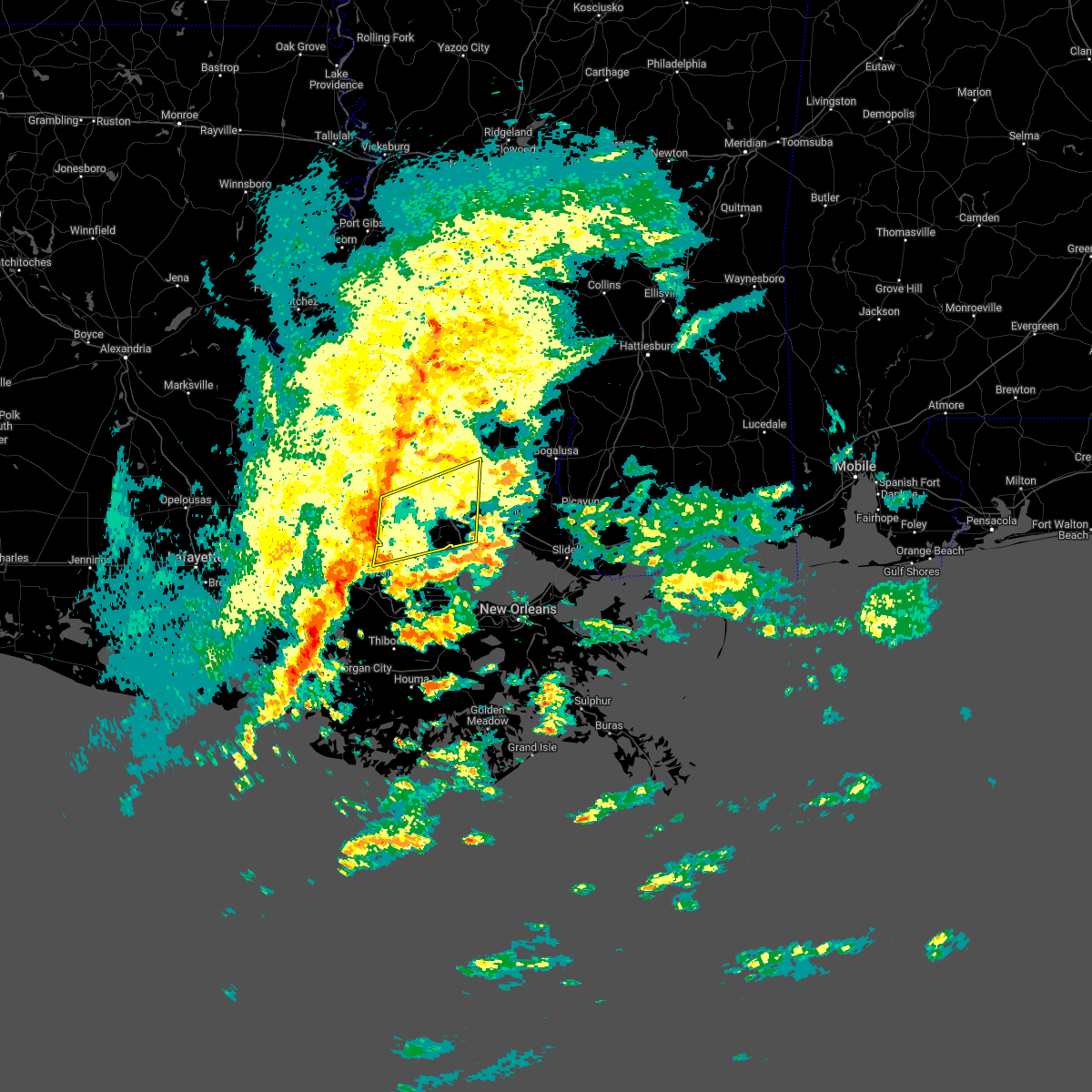 Interactive Hail Maps Hail Map for Walker, LA