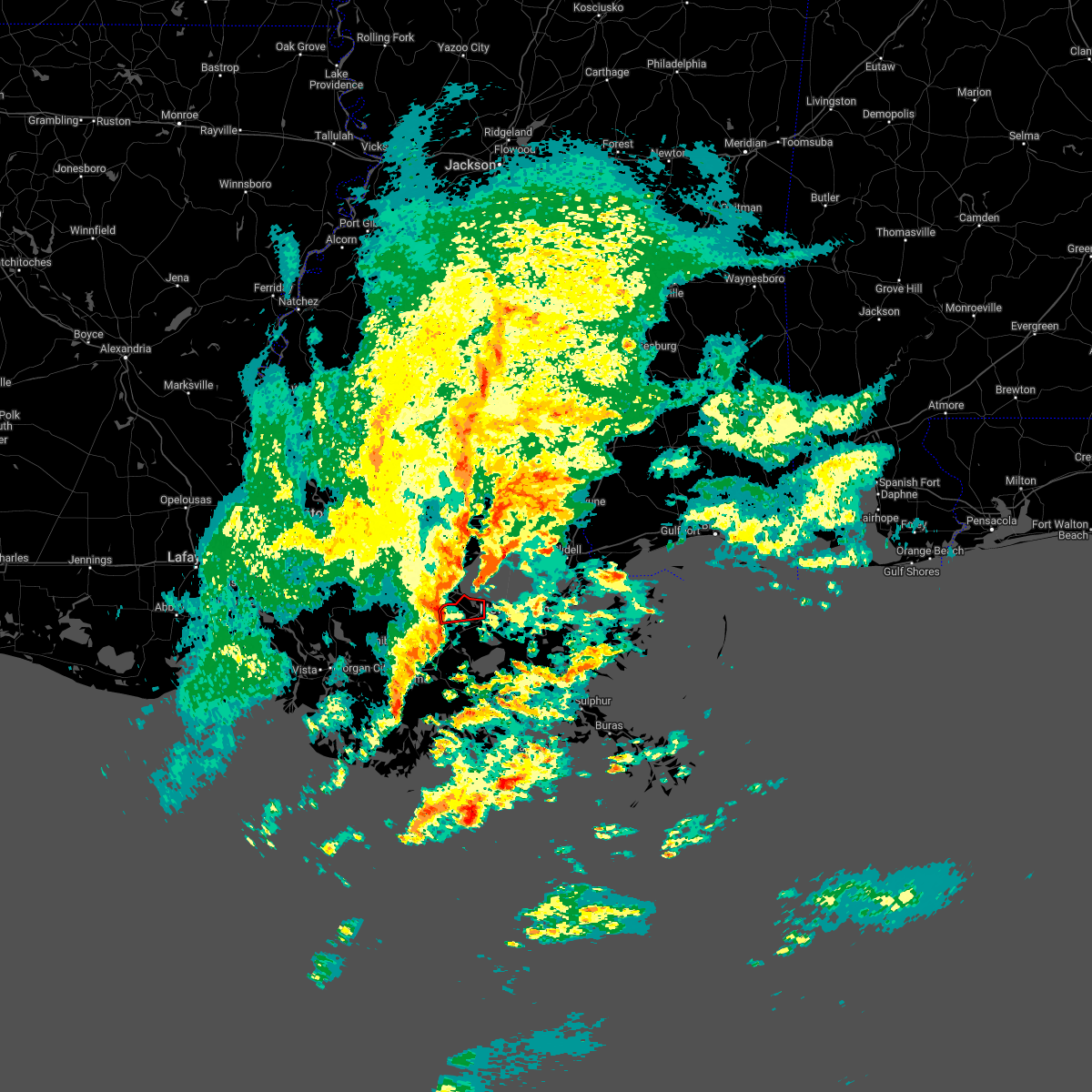 Interactive Hail Maps Hail Map for Destrehan, LA