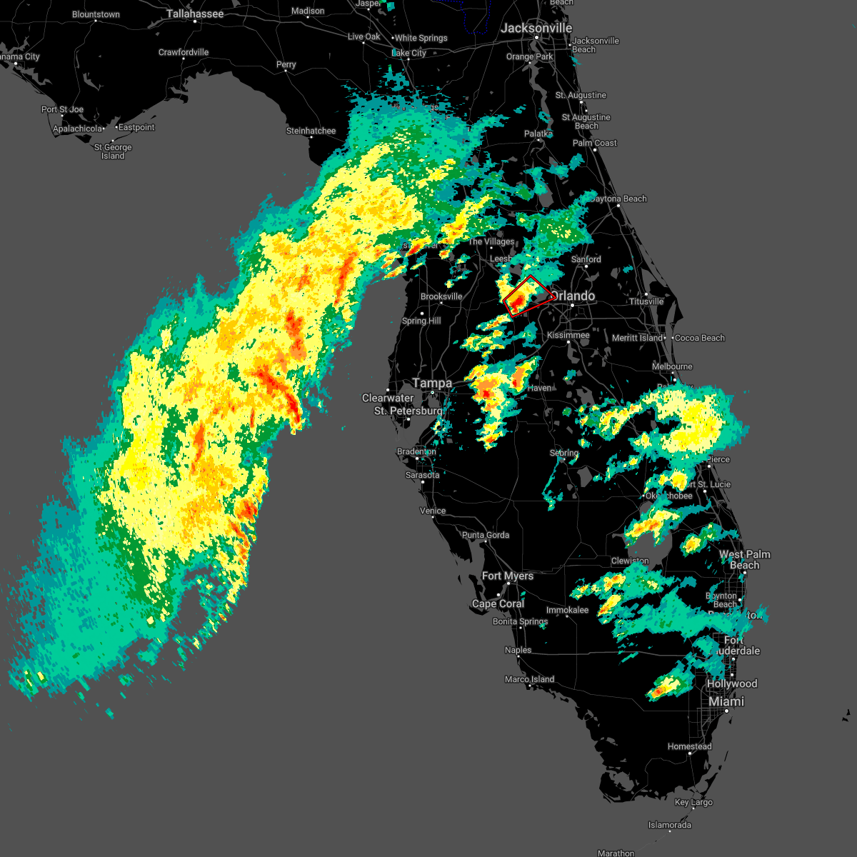 Interactive Hail Maps Hail Map for Clermont, FL