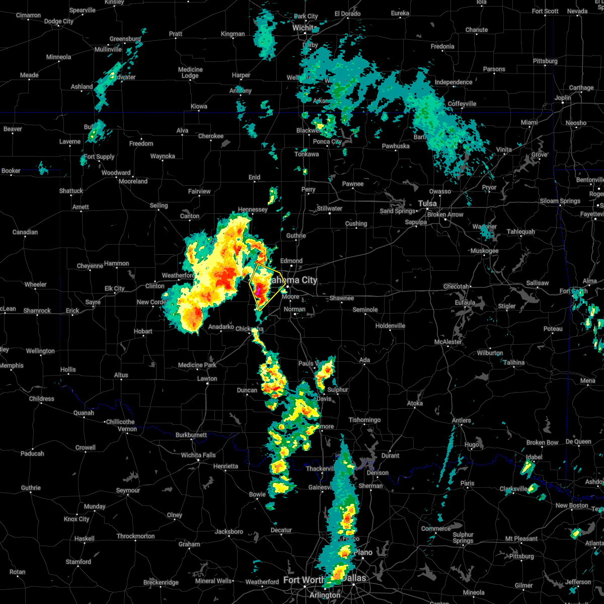 Interactive Hail Maps Hail Map for Oklahoma City, OK