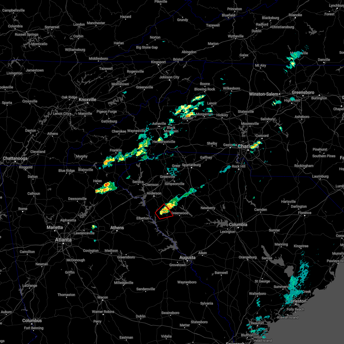 Interactive Hail Maps Hail Map for Lake Secession, SC