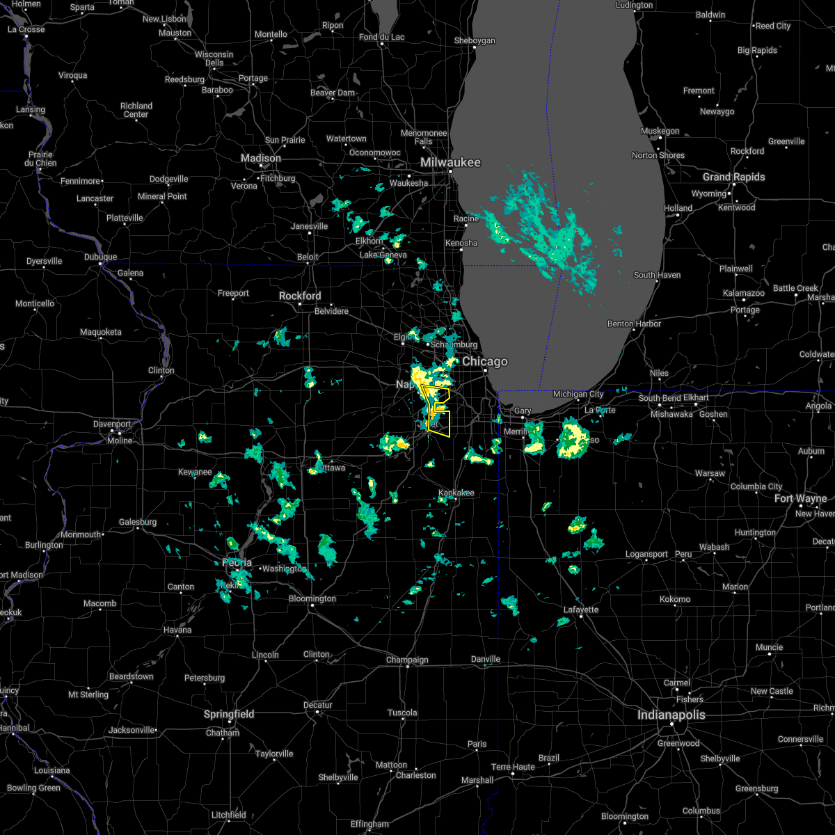 Interactive Hail Maps Hail Map for Joliet, IL