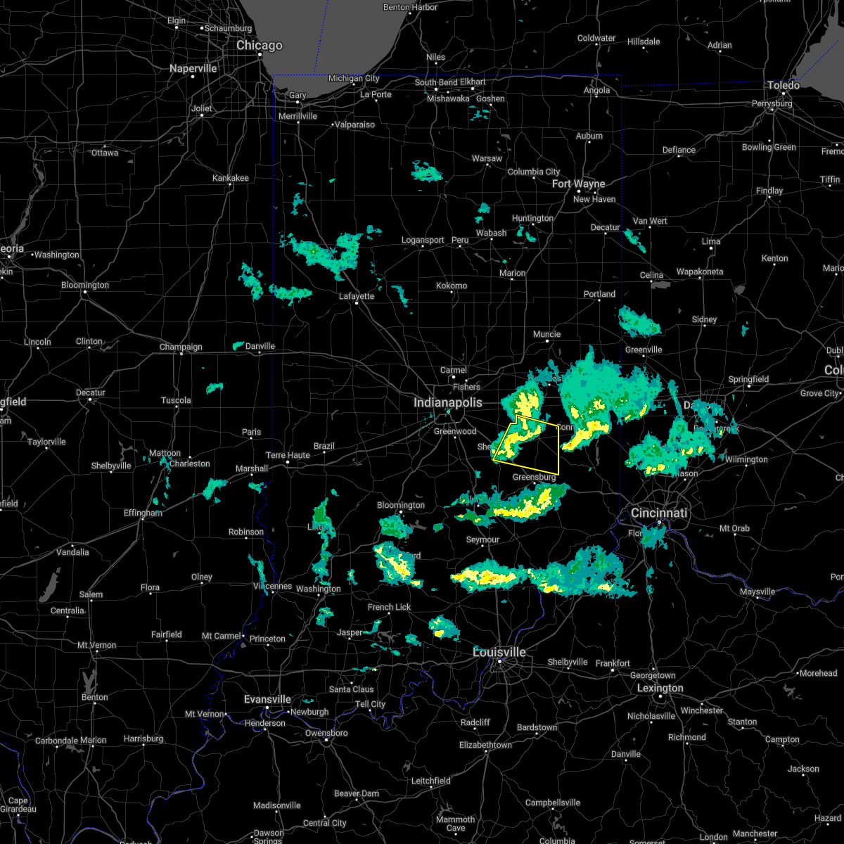 Interactive Hail Maps Hail Map for Carthage, IN