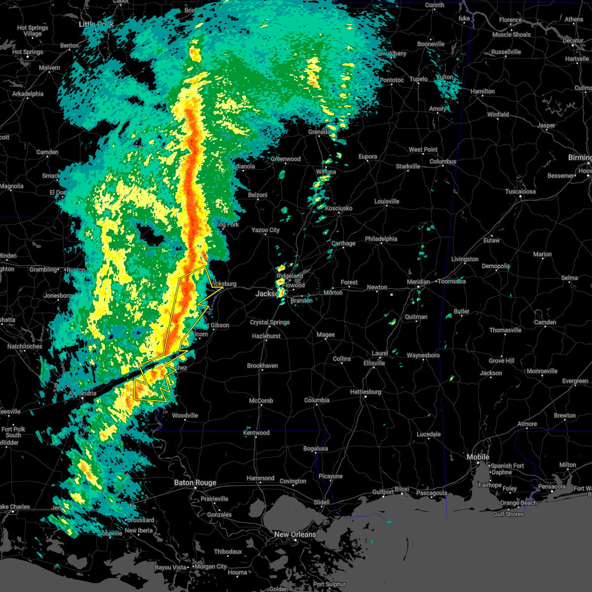 Interactive Hail Maps Hail Map for Vicksburg, MS