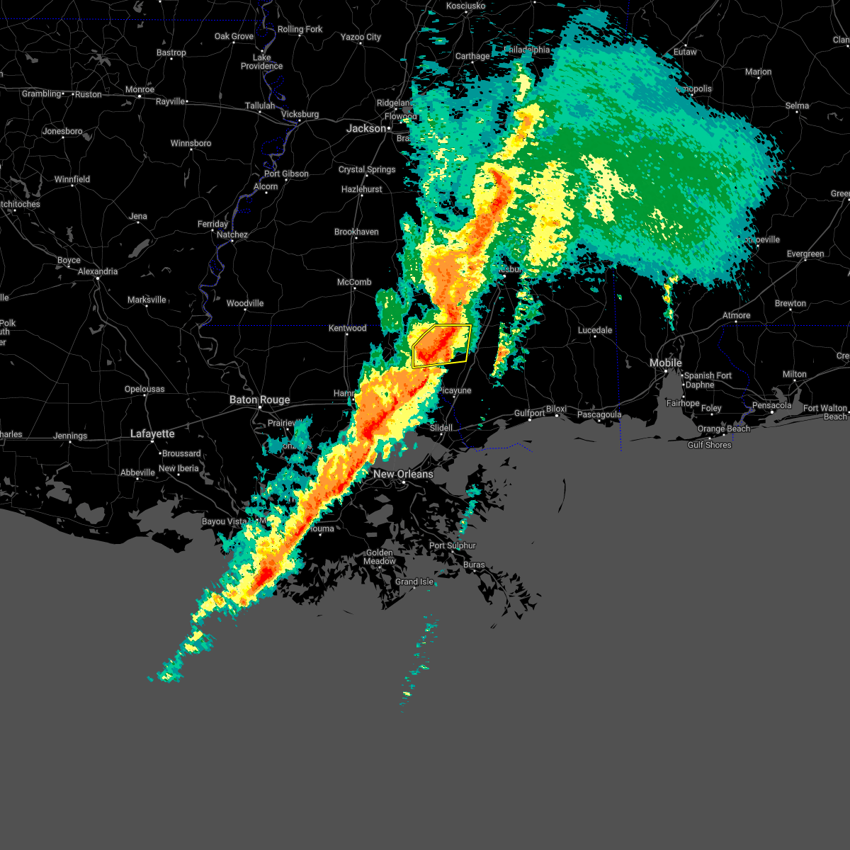 Interactive Hail Maps Hail Map for Varnado, LA