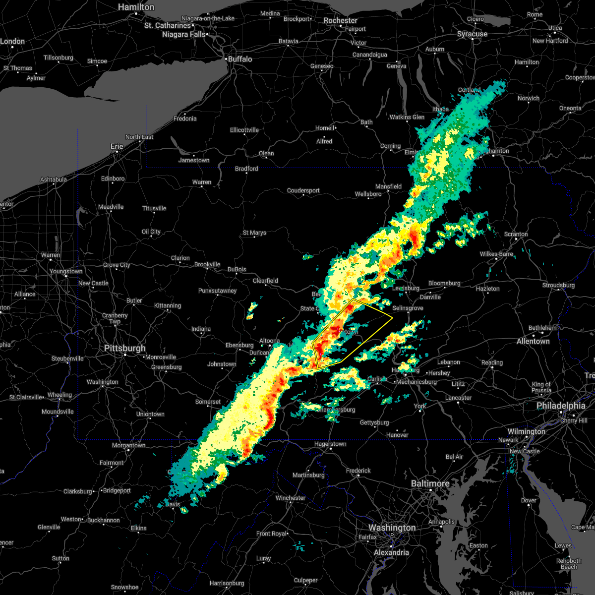 Interactive Hail Maps Hail Map for Richfield, PA