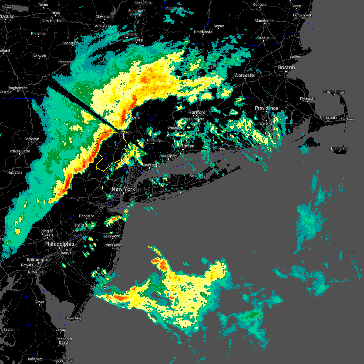 Interactive Hail Maps Hail Map for Middletown, NY