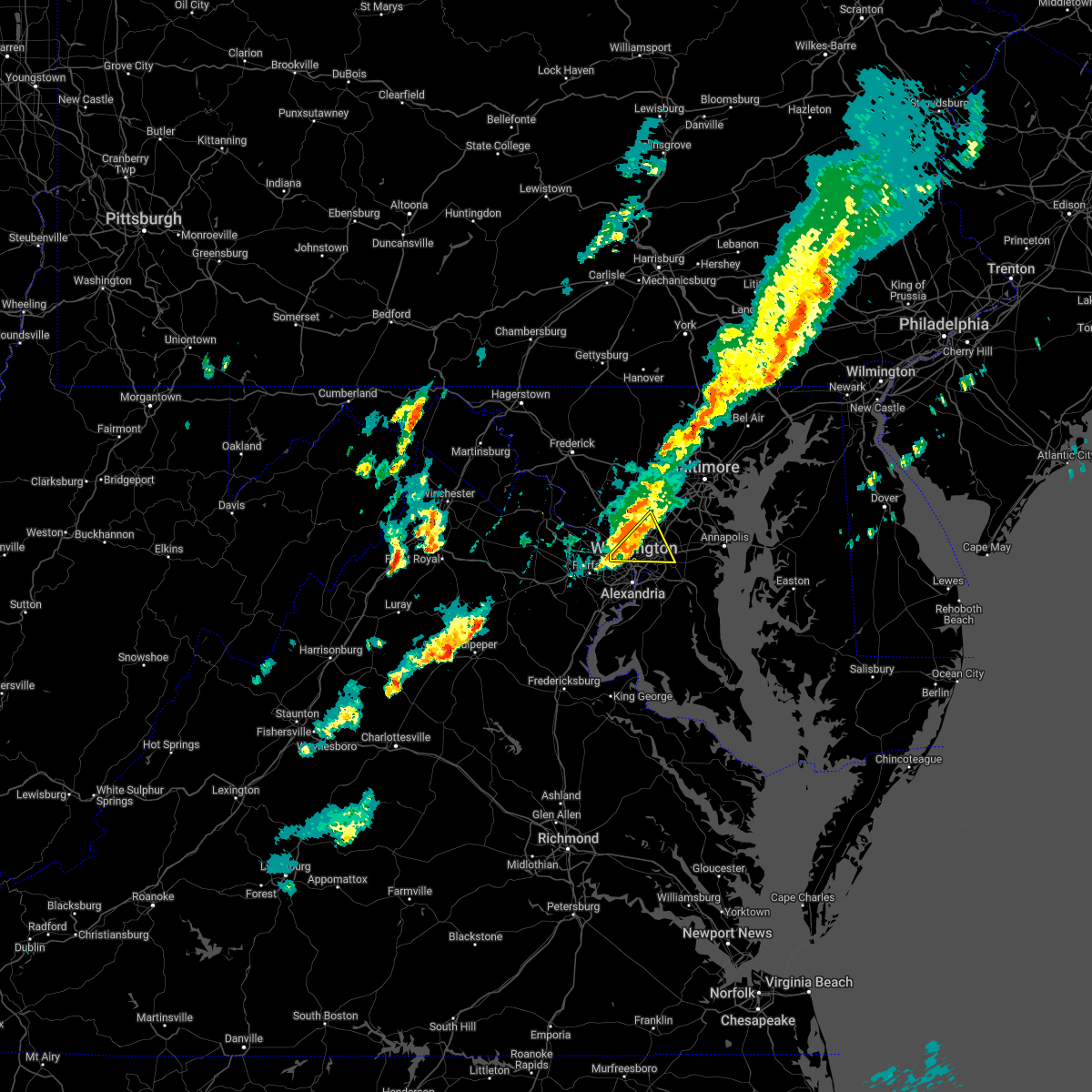 Interactive Hail Maps Hail Map for Silver Spring, MD