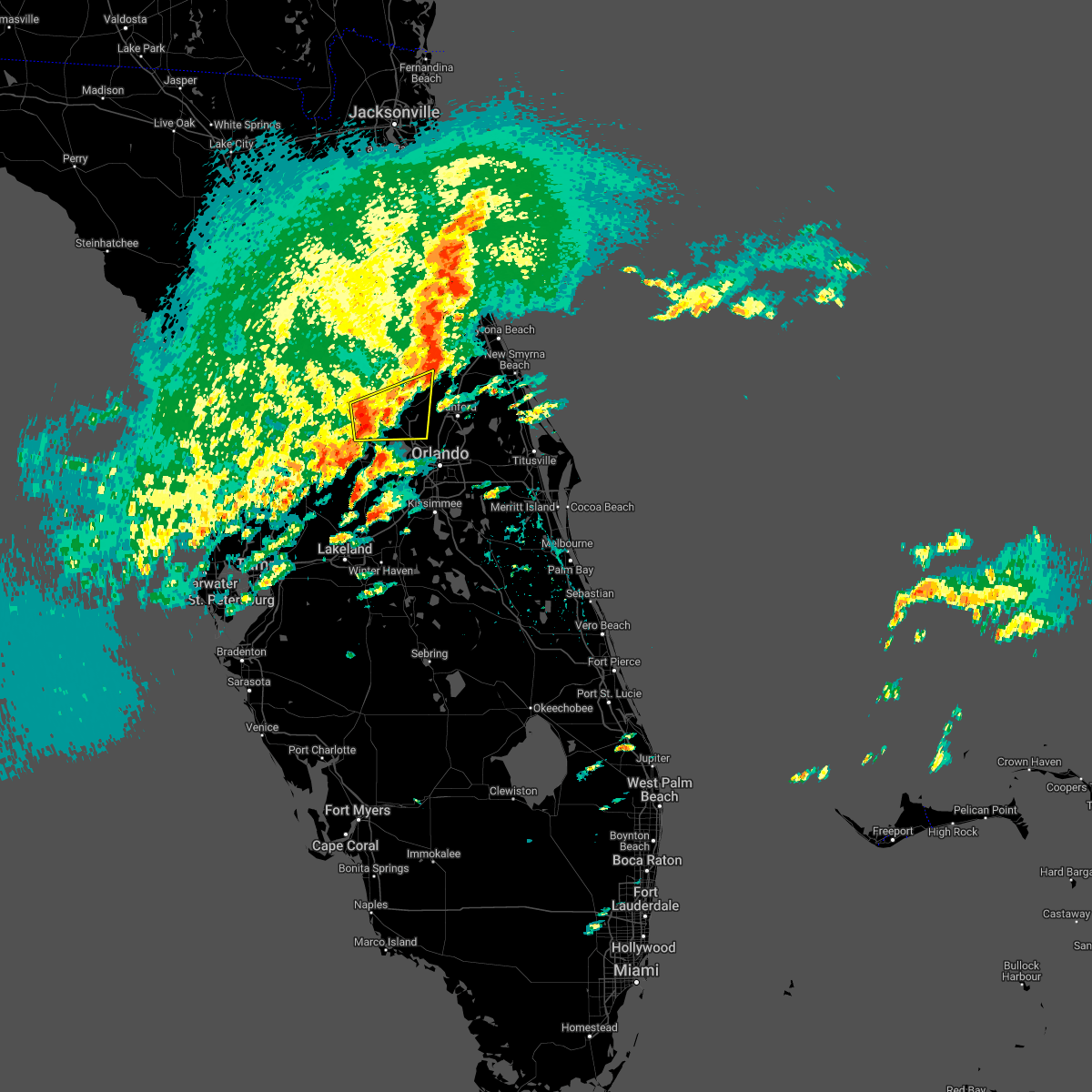 Interactive Hail Maps Hail Map for Okahumpka, FL
