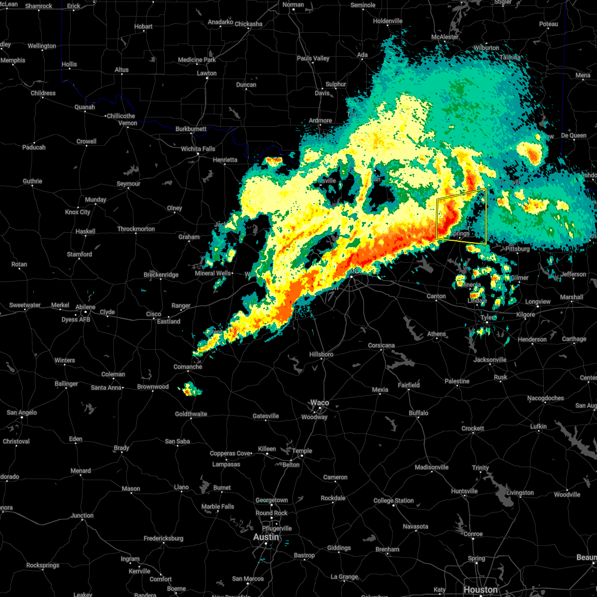 Interactive Hail Maps Hail Map for Sulphur Springs, TX