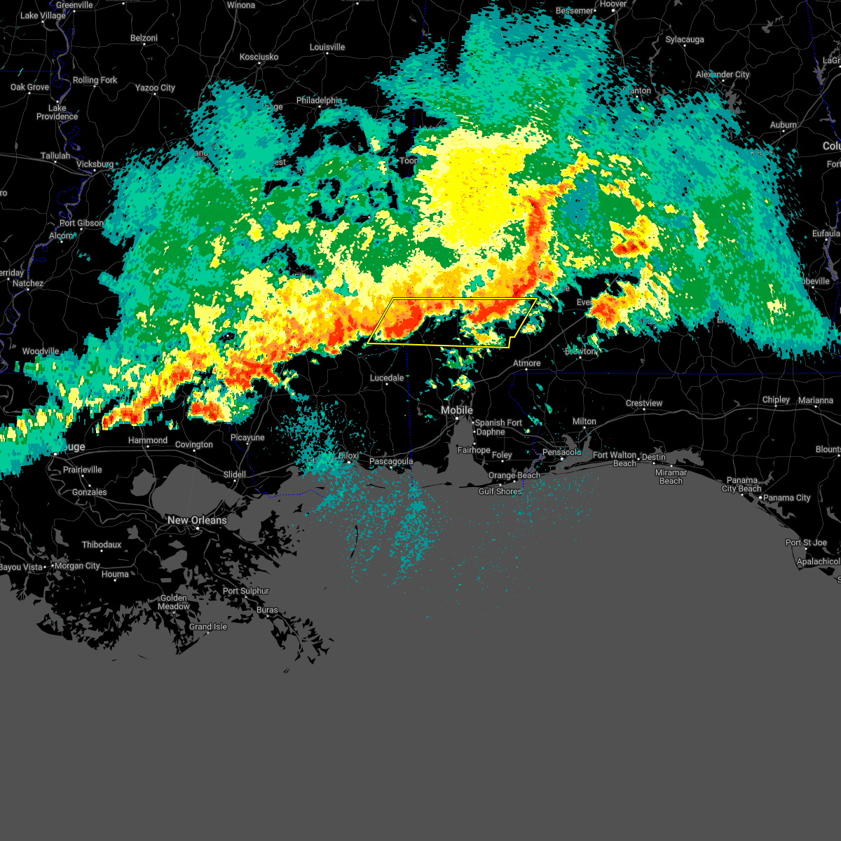 Interactive Hail Maps Hail Map for McIntosh, AL
