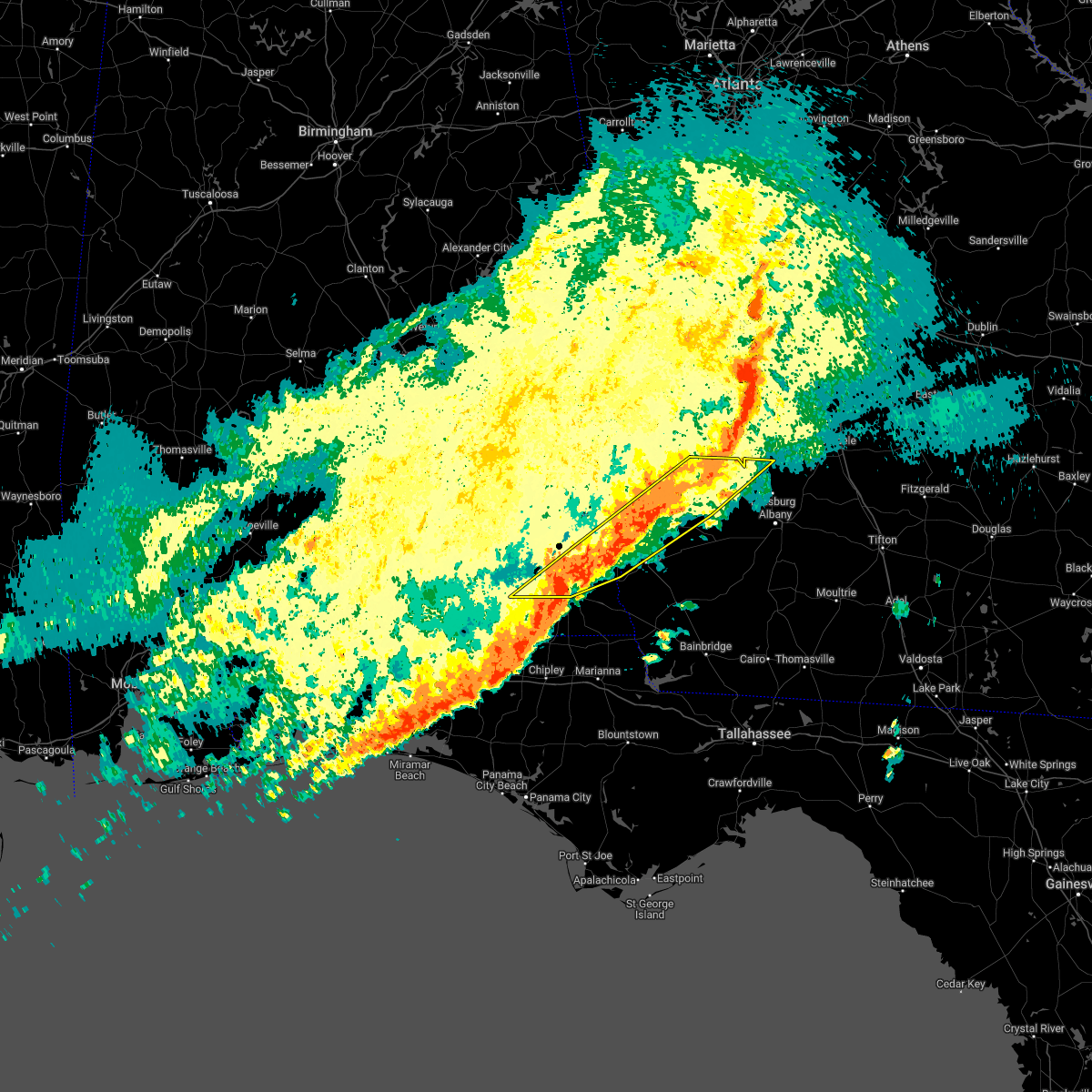 Interactive Hail Maps Hail Map for Headland, AL