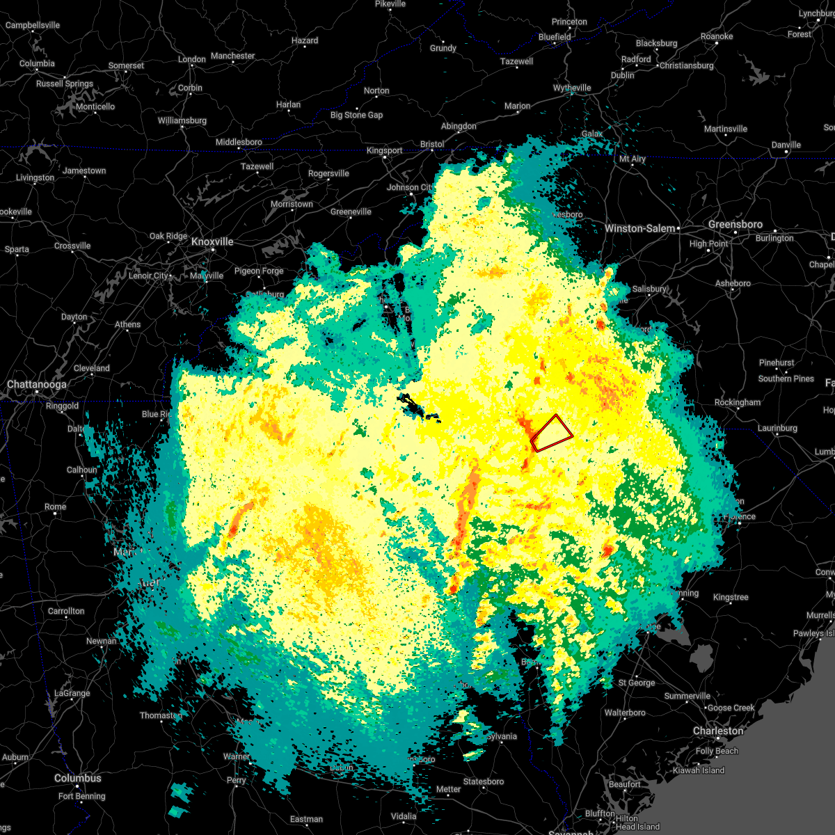 Interactive Hail Maps Hail Map for Chester, SC