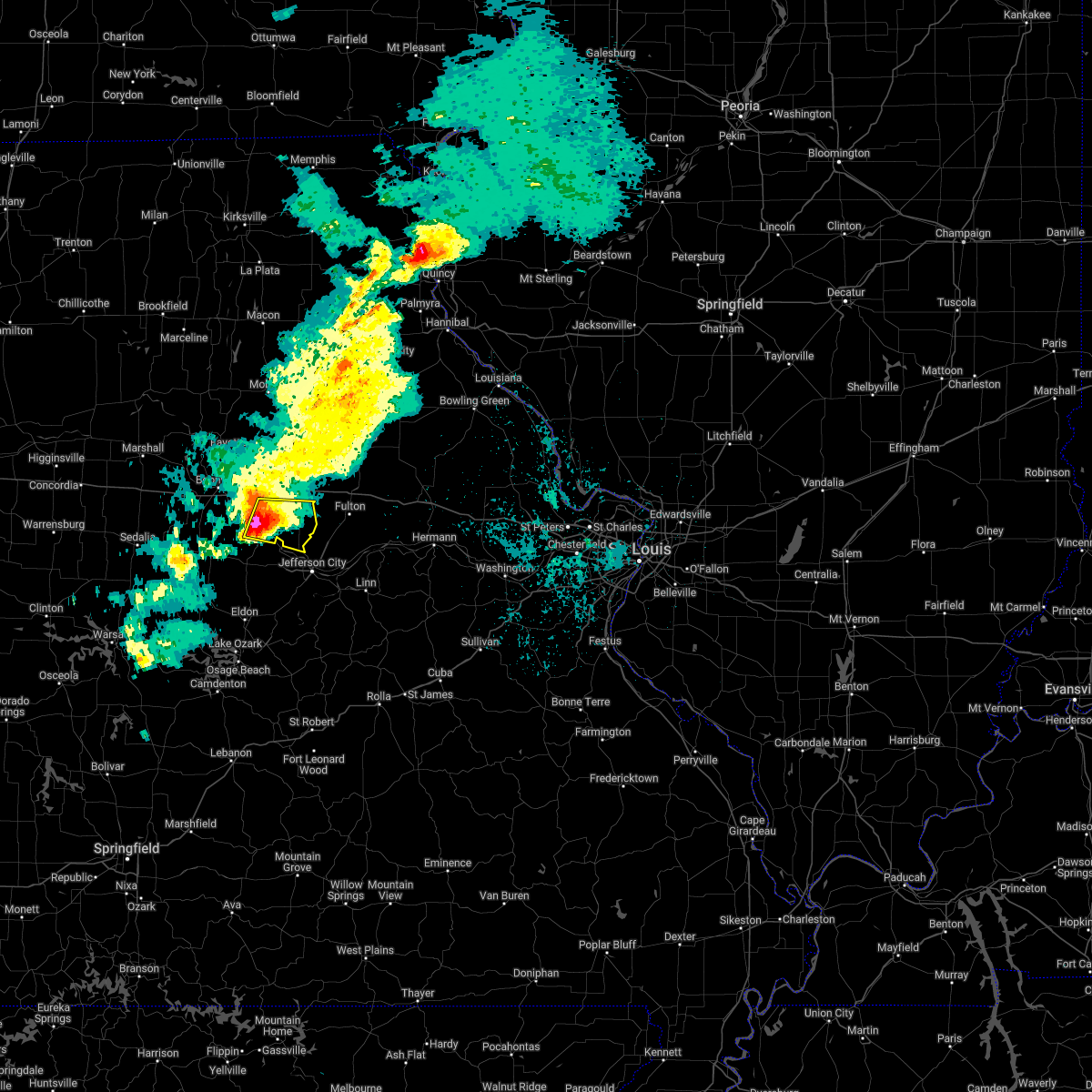 Interactive Hail Maps Hail Map for Jamestown, MO