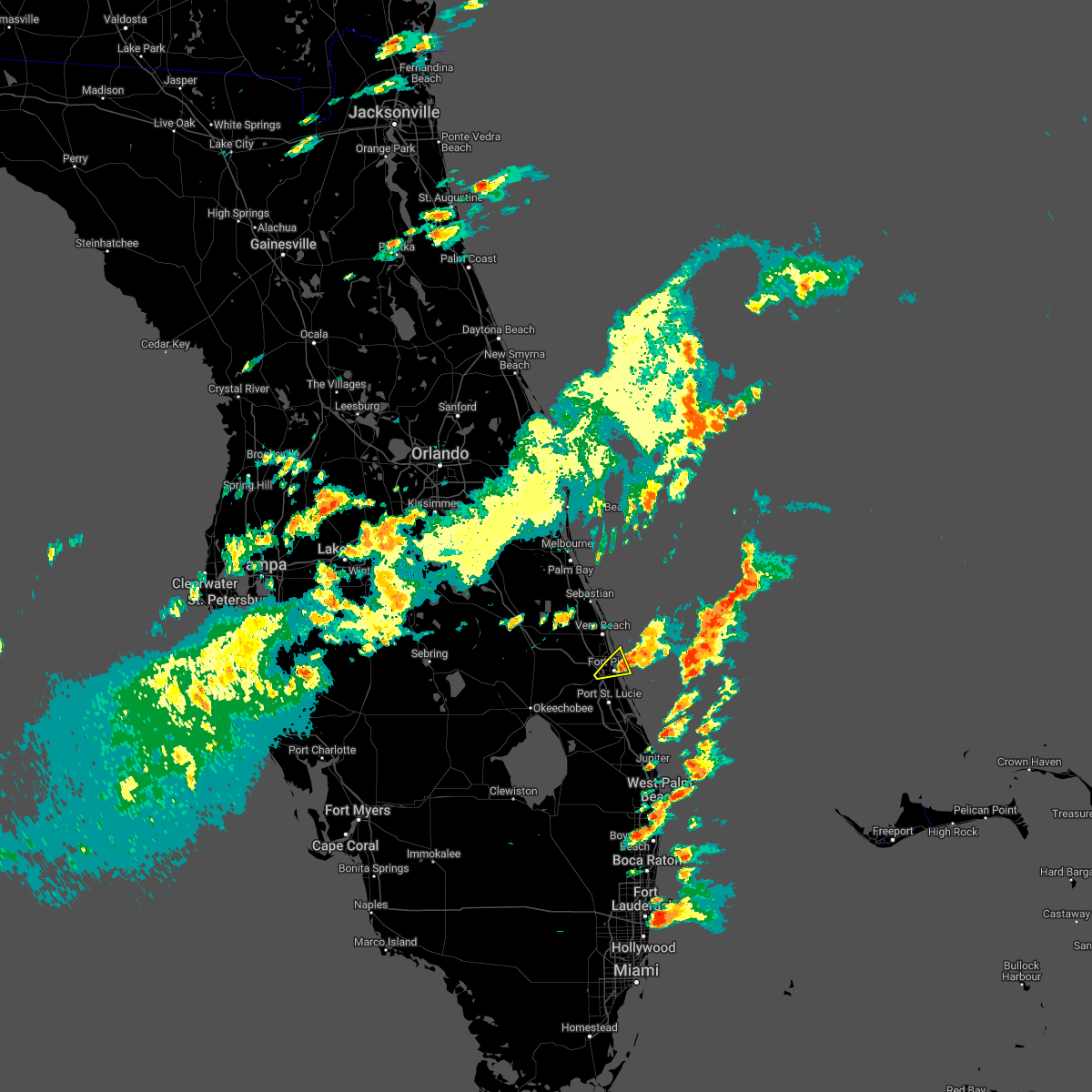 Interactive Hail Maps Hail Map for Fort Pierce, FL