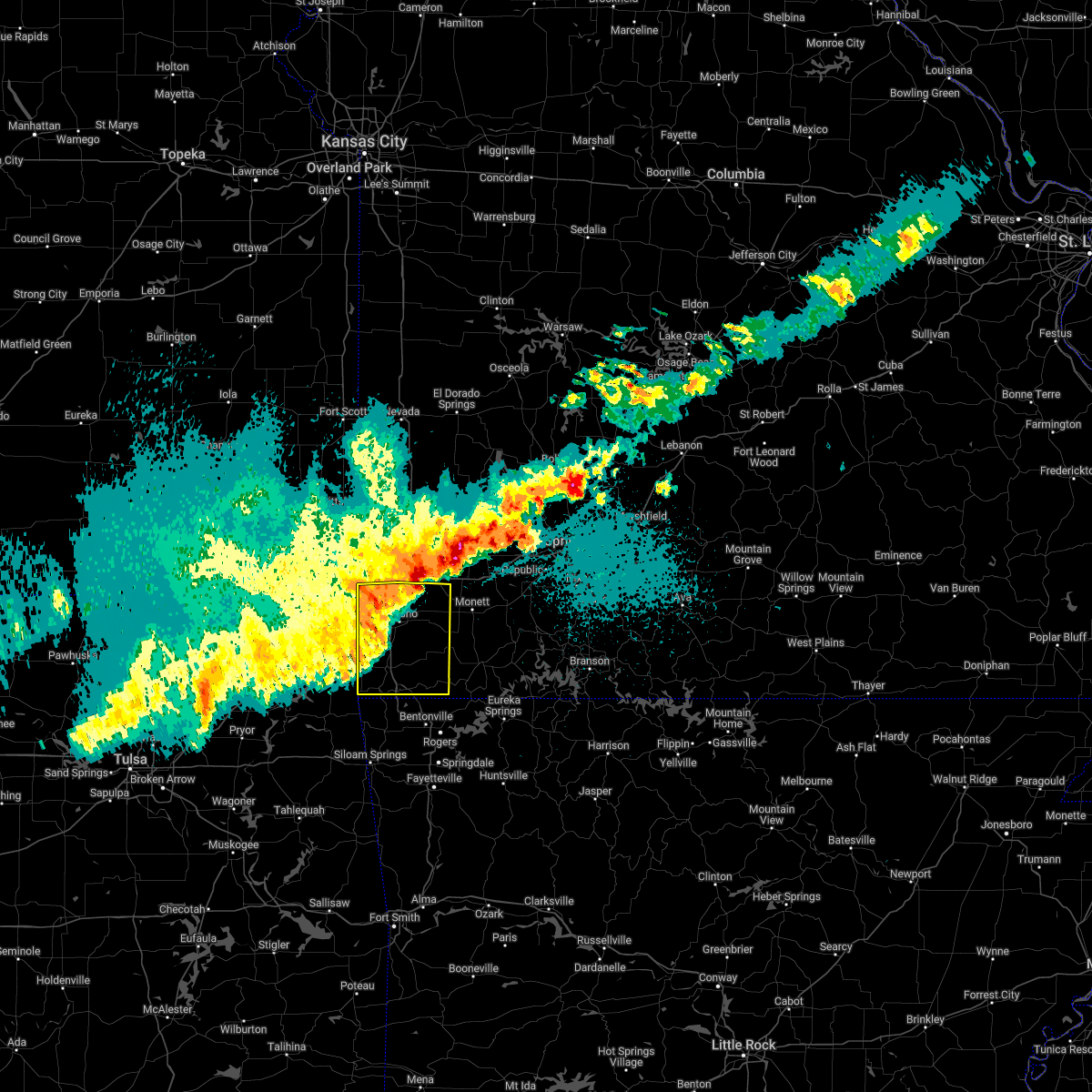 Interactive Hail Maps Hail Map for Noel, MO