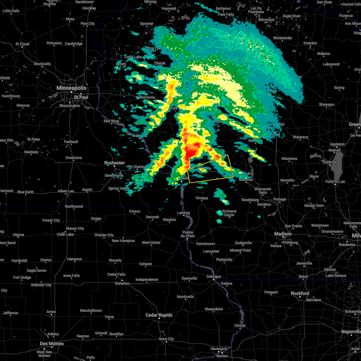 Interactive Hail Maps Hail Map for West Salem, WI