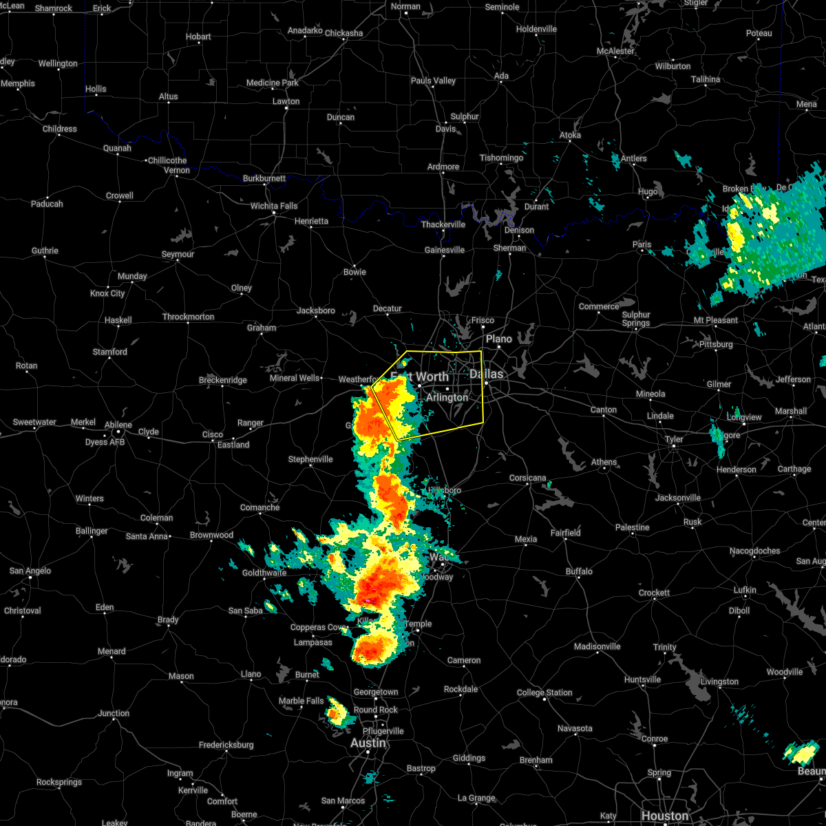 Hail Map for Red Oak, TX Interactive Hail Maps