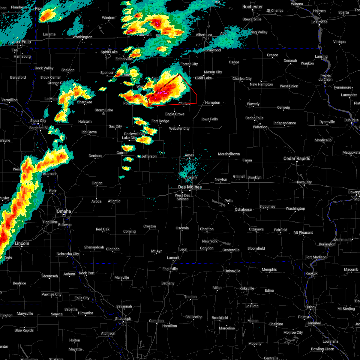 Interactive Hail Maps Hail Map for Livermore, IA